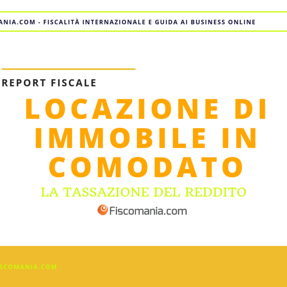 Locazione Di Immobile In Comodato Dichiarazione Reddito