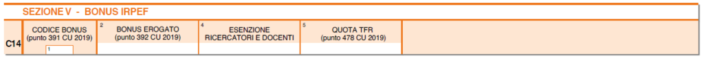 sezione V