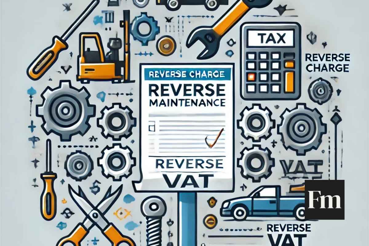 Manutenzione su macchinari industriali senza reverse charge