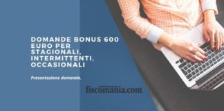 Domande bonus 600 euro