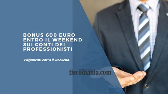 Bonus 600 euro entro