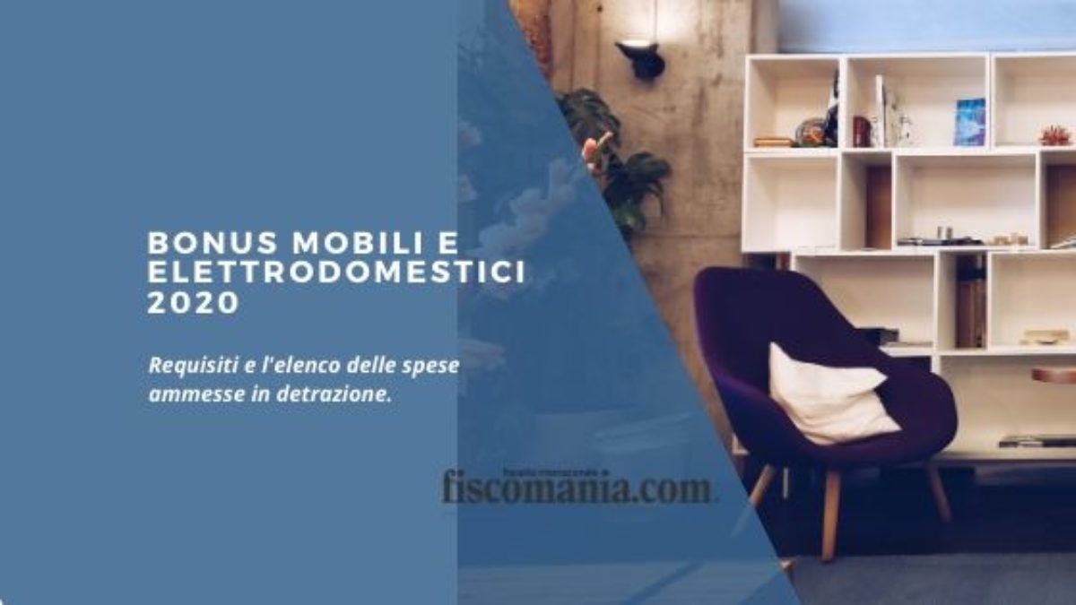 Bonus Mobili Porte Interne.Bonus Mobili E Elettrodomestici 2020 Fiscomania