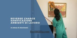 Reverse charge sanificazione