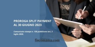 Proroga split payment