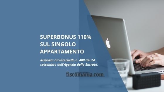 Superbonus 110% sul singolo appartamento