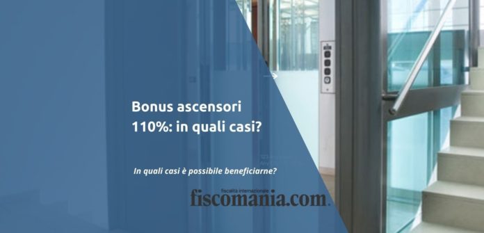 Bonus ascensori 110