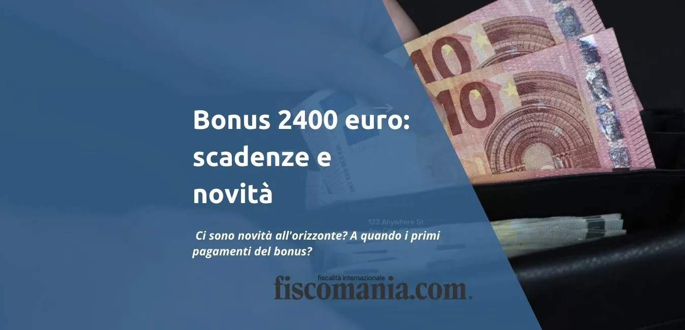 Bonus 2400 euro