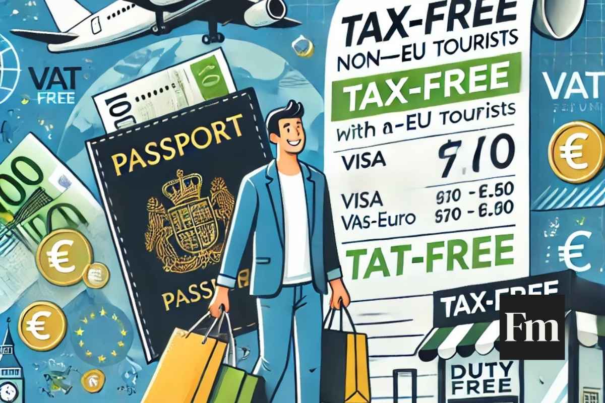 Tax free shopping per turisti extra UE con soglia 70 euro