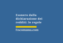 Esonero-dalla-dichiarazione-dei-redditi-regole