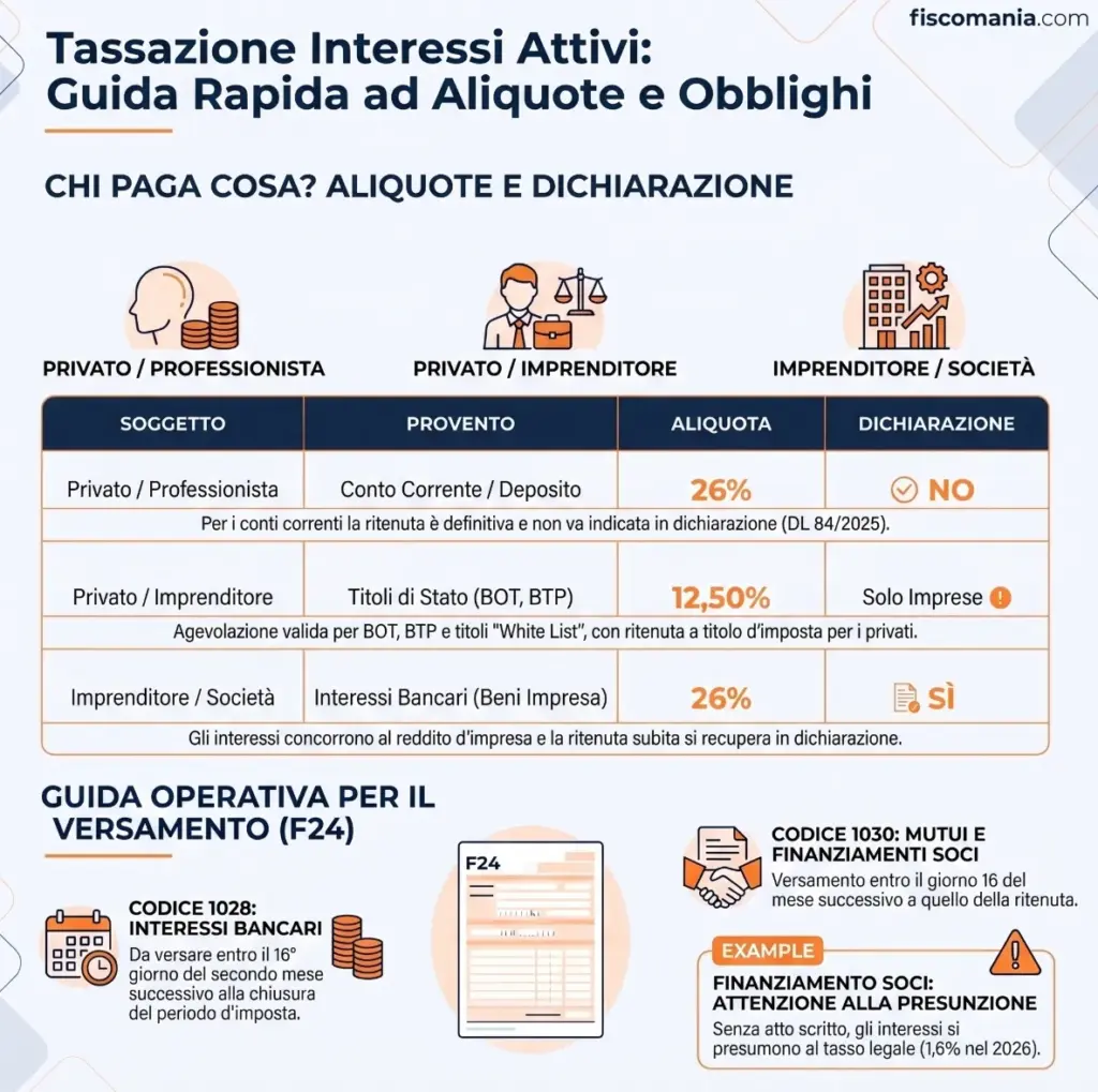 Interessi-attivi-tassazione-ritenute-obblighi-dichiarativi-infografica