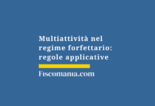 Multiattività-regime-forfettario-regole