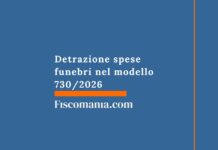 Detrazione spese funebri nel modello 730/2026 detrazione-spese-funebri