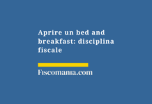 Aprire-bed-breakfast-disciplina-fiscale