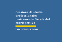 Cessione-studio-professionale-trattamento-fiscale-corrispettivo
