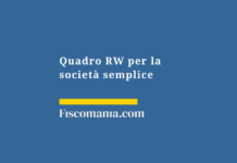 IVAFE-quadro-rw-società-semplice-compilazione