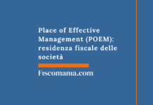 Place of Effective Management (POEM): residenza fiscale delle società Place-of-Effective-Management-(POEM)-residenza-fiscale-società