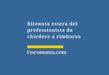 Ritenuta-estera-professionista-chiedere-rimborso