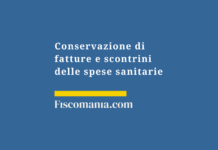Conservazione-fatture-scontrini-spese-sanitarie