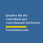 Quadro-RR-contributi-previdenziali-regime-forfettario