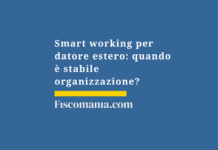 Smart-working-Italia-datore-lavoro-estero-stabile-organizzazione