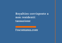 Royalties corrisposte a non residenti: tassazione Royalties-vs-soggetti-non-residenti-ritenuta-guida