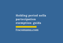 Holding-period-partecipation-exemption-guida