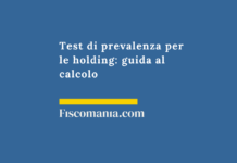 Test-prevalenza-holding-industriali-calcolo