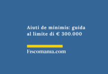 Aiuti de minimis 2026: guida al limite di € 300.000 Calcolo-aiuti-de-minimis-limite-300.000