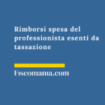 Rimborsi-spesa-professionisti-esenti-guida