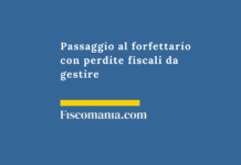 Passaggio al forfettario con perdite fiscali da gestire Riporto-perdite-fiscali-passaggio-regime-forfettario-guida