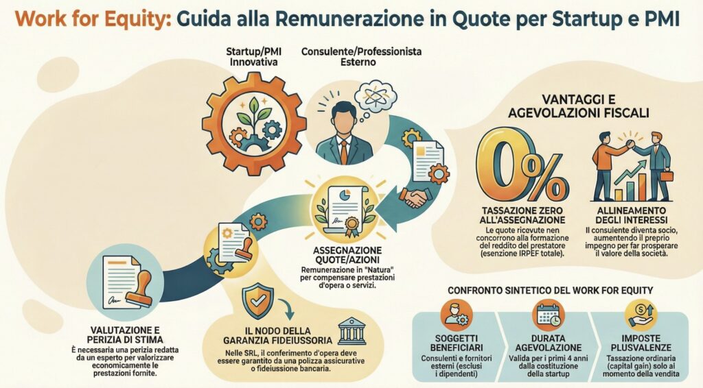 Work-for-equity-guida-remunerazione-quote-startup-pmi-infografica