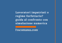 Lavoratori impatriati o regime forfettario? guida al confronto con simulazione numerica Lavoratori-impatriati-regime-forfettario-guida-confronto-simulazione-numerica