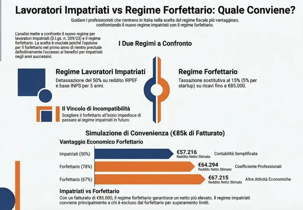Lavoratori-impatriati-regime-forfettario-guida-confronto-simulazione-numerica-infografica