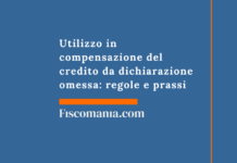 Utilizzo in compensazione del credito da dichiarazione omessa: regole e prassi Utilizzo-compensazione-credito-dichiarazione-omessa-regole-prassi