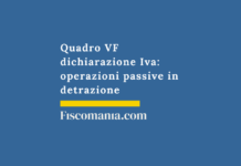 Quadro VF dichiarazione Iva: operazioni passive in detrazione Quadro-VF-dichiarazione-Iva-operazioni-passive-guida-compilazione