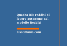 Quadro RE: redditi di lavoro autonomo nel modello Redditi 2026 Quadro-RE-redditi-lavoro-autonomo-modello-Redditi