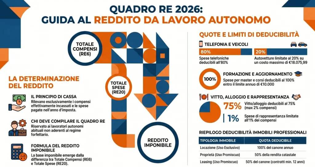 Quadro-RE-redditi-lavoro-autonomo-modello-Redditi-infografica