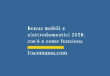 Bonus mobili e elettrodomestici 2026: cos’è e come funziona bonus-mobili-elettrodomestici