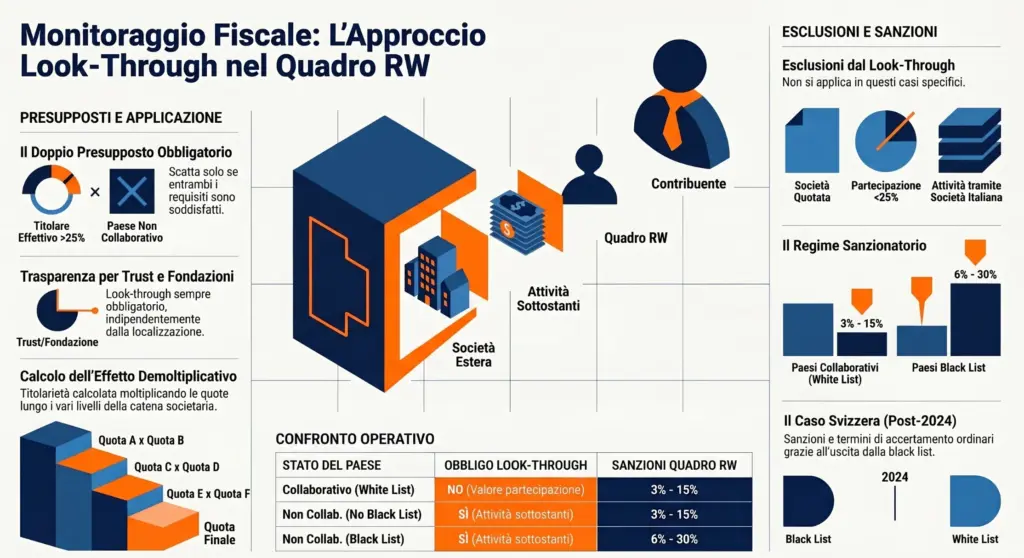 Approccio-look-through-quadro-RW-presupposti-paesi-compilazione-infografica