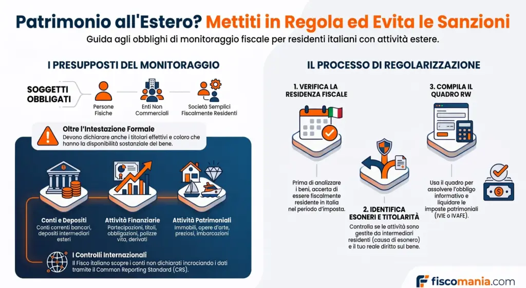 Monitoraggio-fiscale-attività-estere-obblighi-controlli-infografica