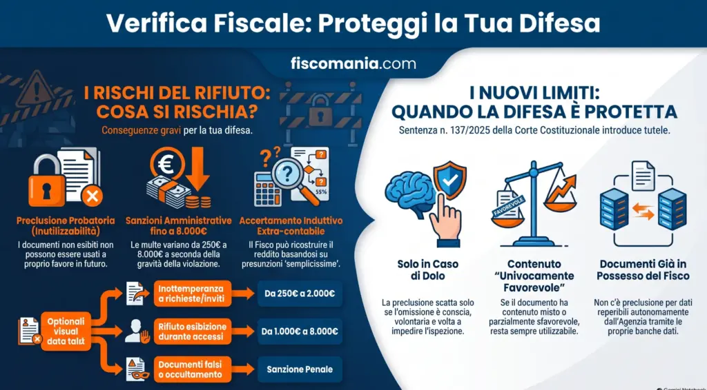 Rifiuto-di-esibire-documenti-sede-verifica-fiscale-infografica