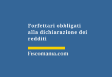Forfettari-obbligati-dichiarazione-redditi