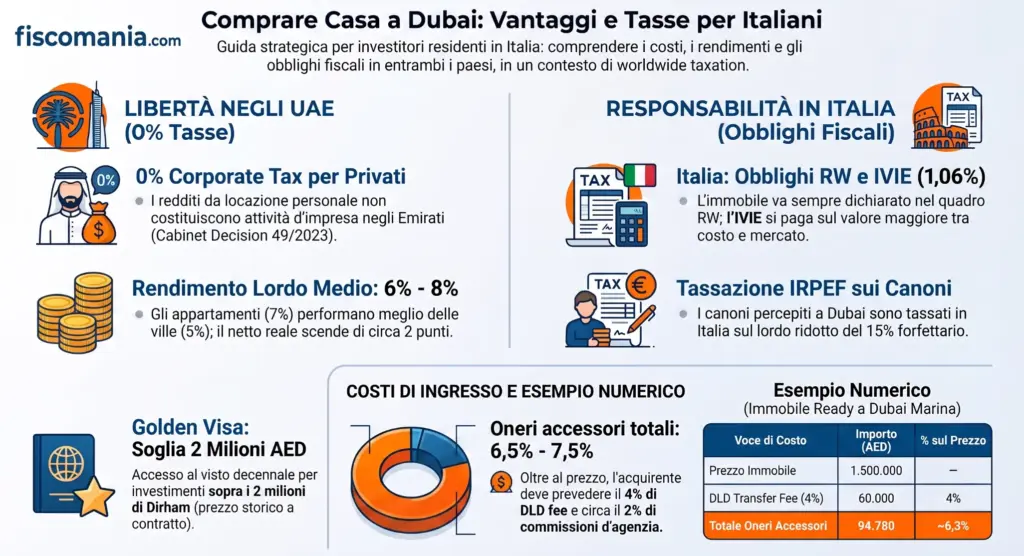 Comprare-casa-Dubai-cosa-cambia-imprenditore-fiscalmente-residente-Italia-infografica