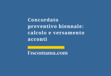 Concordato-preventivo-biennale-calcolo-versamento-acconti