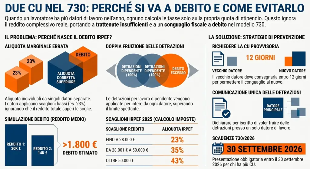 Due-CU-730-perché-generano-debito-IRPEF-come-evitarlo-infografica