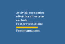 Attività-economica-effettiva-estero-esclude-esterovestizione