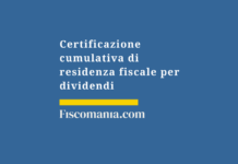 Certificazione-cumulativa-residenza-fiscale-dividendi