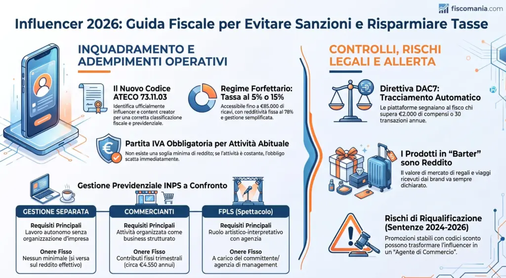 Regime-di-tassazione-degli-influencer-inquadramento-adempimenti-controlli-fiscali-infografica
