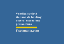 Vendita-società-italiana-holding-estera-tassazione-plusvalenza