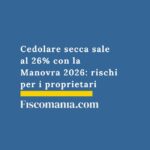 cedolare-secca-26-con-la-manovra